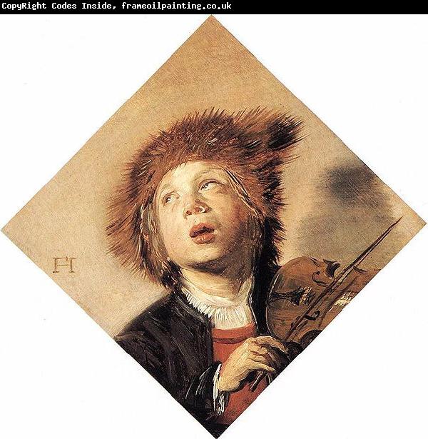 Frans Hals Boy Playing a Violin.